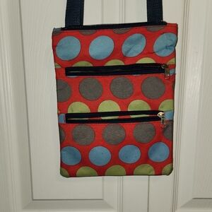 Polka Dot Multi-Color Crossbody Bag
